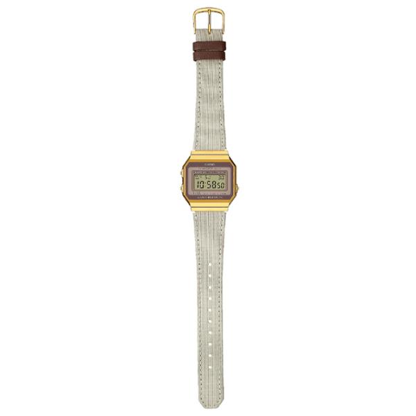Ceas de mână pentru bărbați Casio A-700WEGL-7A Cuarț/ 38 x 36 mm photo 3 Ceas de mână pentru bărbați Casio A-700WEGL-7A Cuarț/ 38 x 36 mm photo 3
