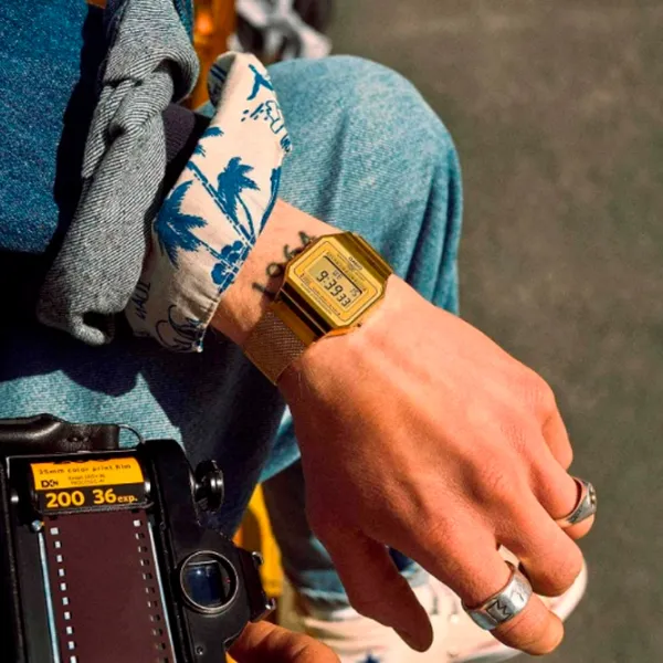 Наручные часы унисекс Casio A-700WEMG-9A Кварцевый/ 37 мм photo 7