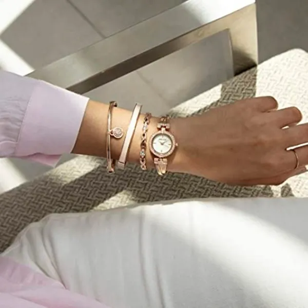 Ceas de mână pentru femei ANNE KLEIN AK/ 2238RGST Cuarț/ 24 mm photo 4 Ceas de mână pentru femei ANNE KLEIN AK/ 2238RGST Cuarț/ 24 mm photo 4
