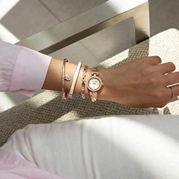 Ceas de mână pentru femei ANNE KLEIN AK/ 2238RGST Cuarț/ 24 mm photo 4 Ceas de mână pentru femei ANNE KLEIN AK/ 2238RGST Cuarț/ 24 mm photo 4