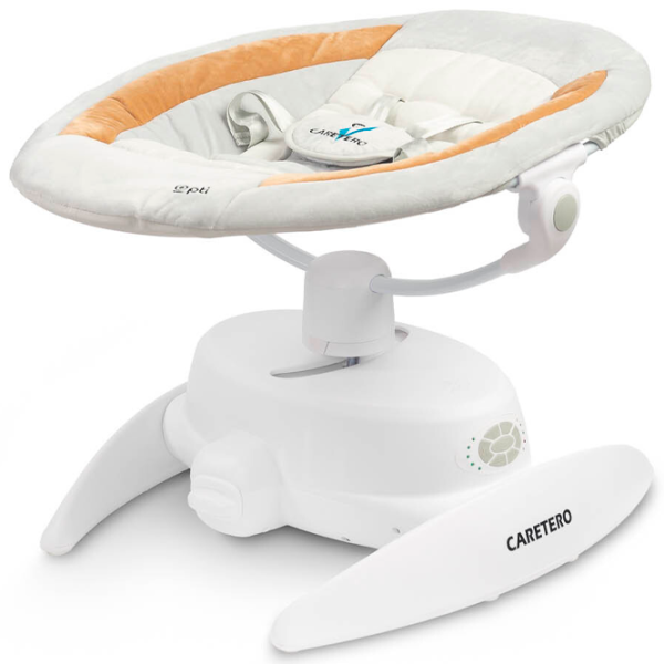 Leagăn pentru bebeluși Caretero Opti (8002) 9 kg/ Maro photo 2 Leagăn pentru bebeluși Caretero Opti (8002) 9 kg/ Maro photo 2