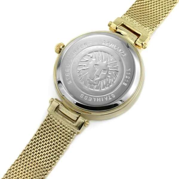 Ceas de mână pentru femei ANNE KLEIN AK/ 2472TMGB Cuarț/ 30 mm photo 3 Ceas de mână pentru femei ANNE KLEIN AK/ 2472TMGB Cuarț/ 30 mm photo 3
