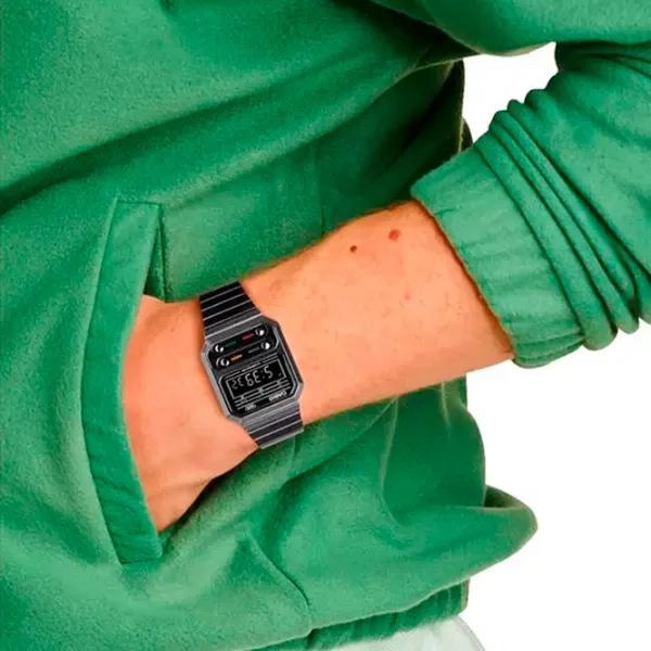 Ceas de mână unisex Casio A-100WEGG-1A Cuarț/ 41 x 33 mm photo 3 Ceas de mână unisex Casio A-100WEGG-1A Cuarț/ 41 x 33 mm photo 3