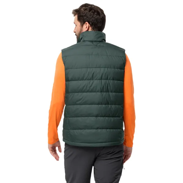 Жилет для мужчин Jack Wolfskin Ather Down M/ Оливковый photo 3