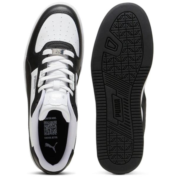 Ghete pentru bărbați Puma Caven 2.0 Lux 42.5 / White Black photo 4 Ghete pentru bărbați Puma Caven 2.0 Lux 42.5 / White Black photo 4