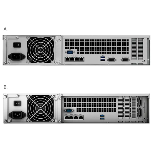 NAS Synology RS3618xs Черный photo 4