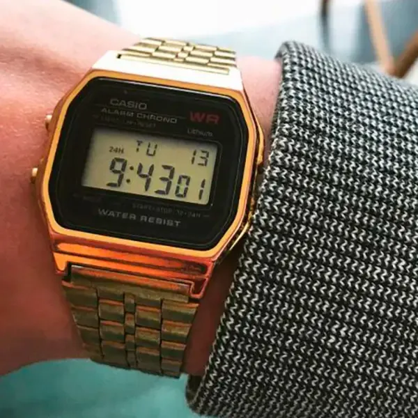 Ceas de mână unisex Casio A-159WGEA-1 Cuarț/ 36 mm photo 5 Ceas de mână unisex Casio A-159WGEA-1 Cuarț/ 36 mm photo 5