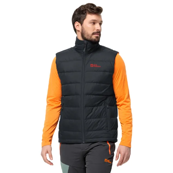 Vestă pentru bărbați Jack Wolfskin Ather Down S/ Phantom photo 2 Vestă pentru bărbați Jack Wolfskin Ather Down S/ Phantom photo 2