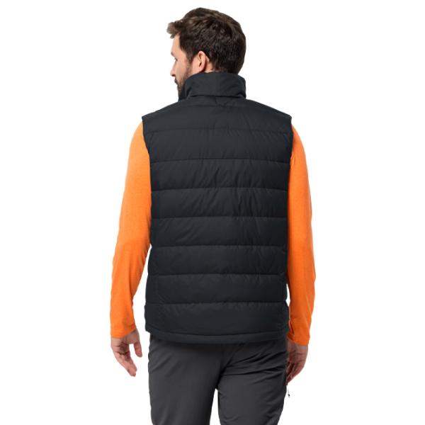 Vestă pentru bărbați Jack Wolfskin Ather Down S/ Phantom photo 3 Vestă pentru bărbați Jack Wolfskin Ather Down S/ Phantom photo 3