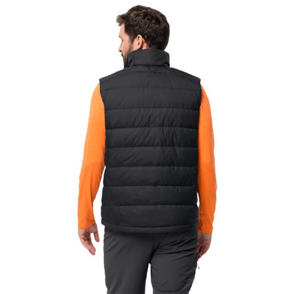 Жилет для мужчин Jack Wolfskin Ather Down M/ Черный photo 3