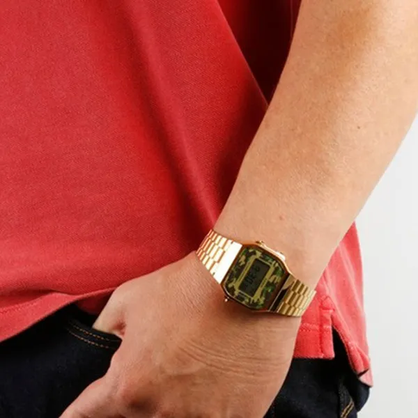 Наручные часы для мужчин Casio A-168WEGC-3 Кварцевый/ 36 мм photo 4