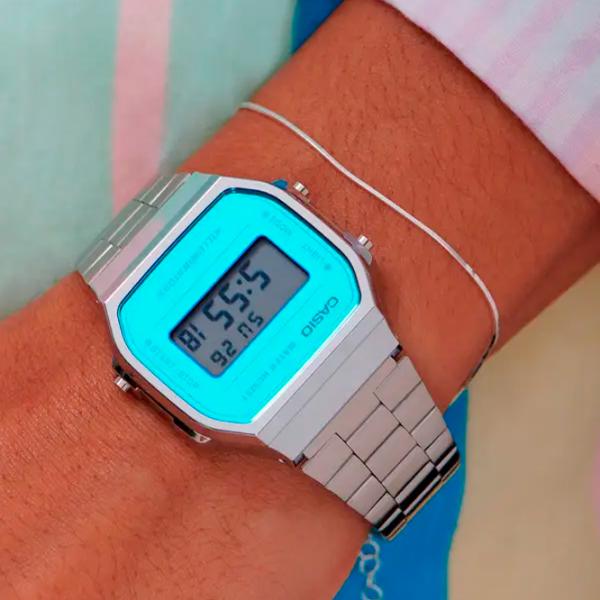 Ceas de mână pentru femei Casio A-168WEM-2 Cuarț/ 38 x 36 mm photo 5