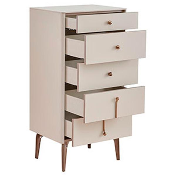 Комод Dogtas Milena 116см x 60.4см x 50см/ МДФ/ Кремовый photo 3