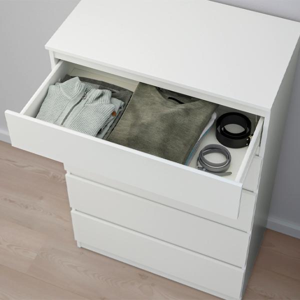 Комод Ikea Kullen 112см x 70см x 40см/ МДФ/ Белый photo 3