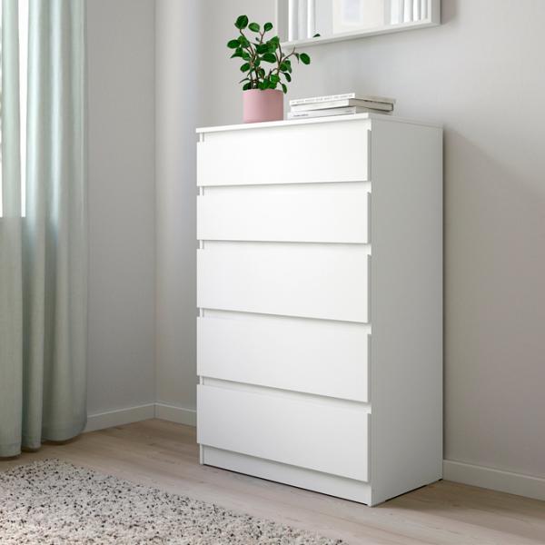 Комод Ikea Kullen 112см x 70см x 40см/ МДФ/ Белый photo 4