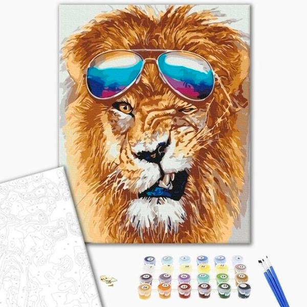 Pictură pe numere BrushMe Regele vacanțelor 50 x 40 cm/ Verticală photo 2