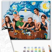 Картина по номерам BrushMe Друзья-шедевры 50 x 40 см/ Горизонтальная photo 2