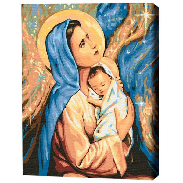 Картина по номерам BrushMe Мария и Иисус 50 x 40 см/ Вертикальная photo 3