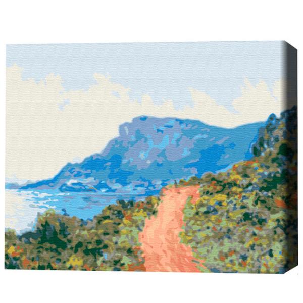 Картина по номерам BrushMe Горная дорога в Монако. Клод Моне 50 x 40 см/ Горизонтальная photo 3 Картина по номерам BrushMe Горная дорога в Монако. Клод Моне 50 x 40 см/ Горизонтальная photo 3