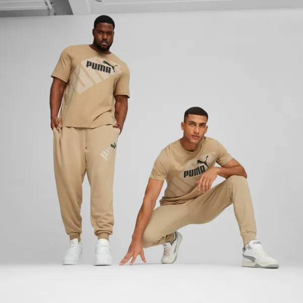 Футболка для мужчин Puma Power Graphic Tee 100% хлопок/ Prairie Tan photo 3