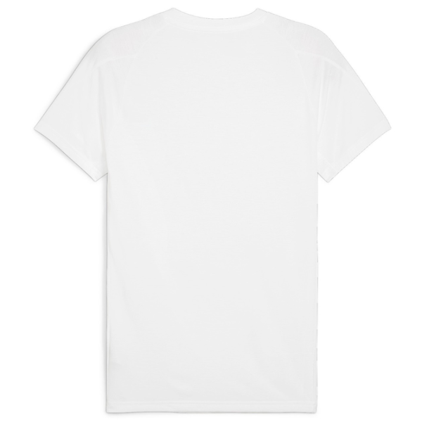Tricou pentru bărbați Puma Evostripe Tee 65% poliester , 35% viscoză/ White photo 2