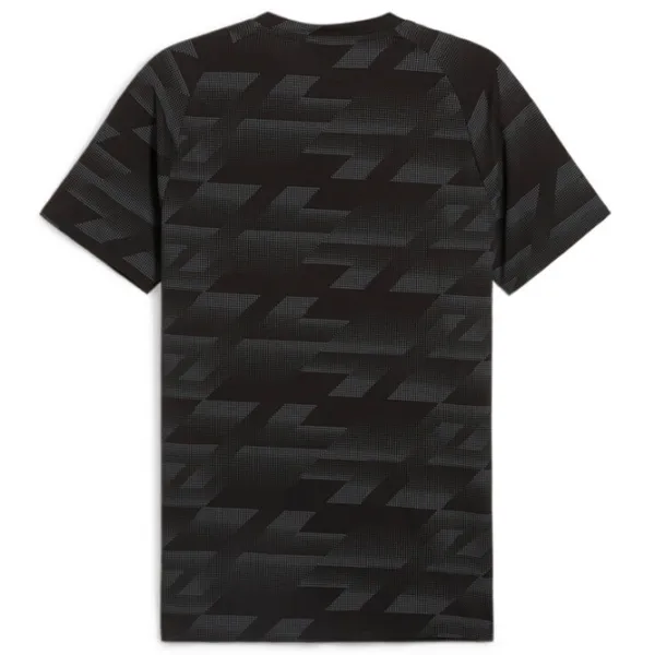 Tricou pentru bărbați Puma Evostripe Aop Tee 65% poliester , 35% viscoză/ Black photo 2
