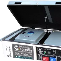 Generator de curent Könner & Söhnen KS 9300DE-1/ 3 ATSR SUPER 230/ 400 V Motorină/ 7 kW photo 6