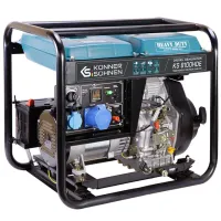 Generator de curent Könner & Söhnen KS 6100HDE (EURO V) 220 V Motorină / 5.5 kW photo 3