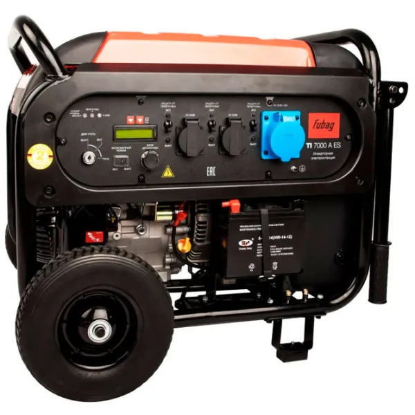 Генератор Fubag TI7000AES 220 В/ 12 В Бензин/ 6 кВт photo 3