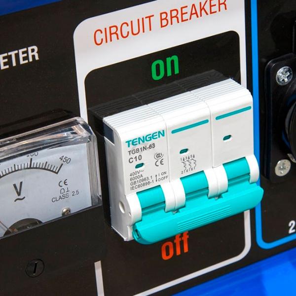 Generator de curent Eco PE-8501S3 220 - 380 V Benzină/ 6 kW photo 6 Generator de curent Eco PE-8501S3 220 - 380 V Benzină/ 6 kW photo 6