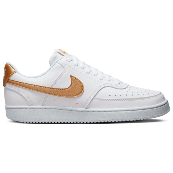 Ghete pentru femei Nike W Court Vision Low Nn Demisezon/ Gold photo 3
