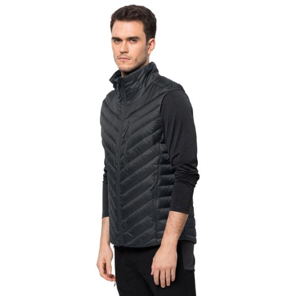 Жилет для мужчин Jack Wolfskin Passamani Down L/ Phantom photo 2