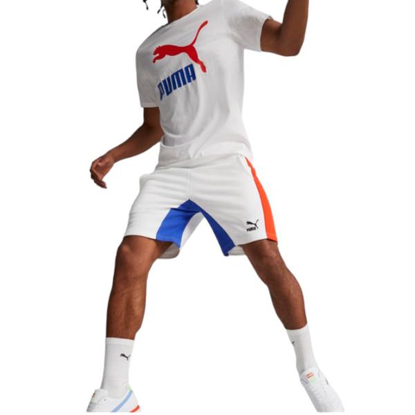 Шорты для мужчин Puma Classics Block Shorts 8" Tr S/ Белый photo 6 Шорты для мужчин Puma Classics Block Shorts 8" Tr S/ Белый photo 6