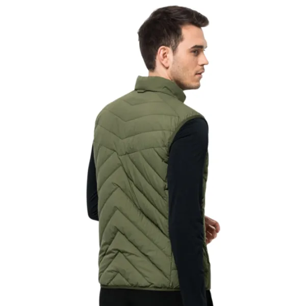 Vestă pentru bărbați Jack Wolfskin Athletic Down S/ Green photo 2 Vestă pentru bărbați Jack Wolfskin Athletic Down S/ Green photo 2
