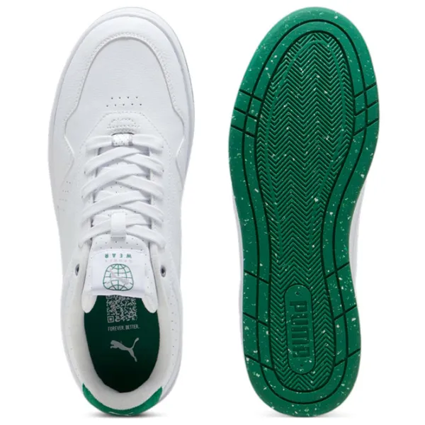 Ghete pentru bărbați Puma Court Classic Better 44 / White photo 4