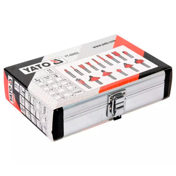 Набор фрез Yato YT68002 Cталь photo 3