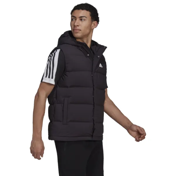 Vestă pentru bărbați Adidas Daunenweste Helionic M/ Black photo 2