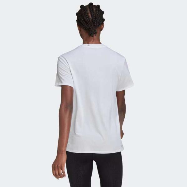 Футболка для женщин Adidas Wtr Icns 3S T 5% эластан/ Белый photo 3