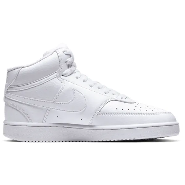Ghete pentru femei Nike Court Vision Mid Toamnă - iarnă/ White photo 3