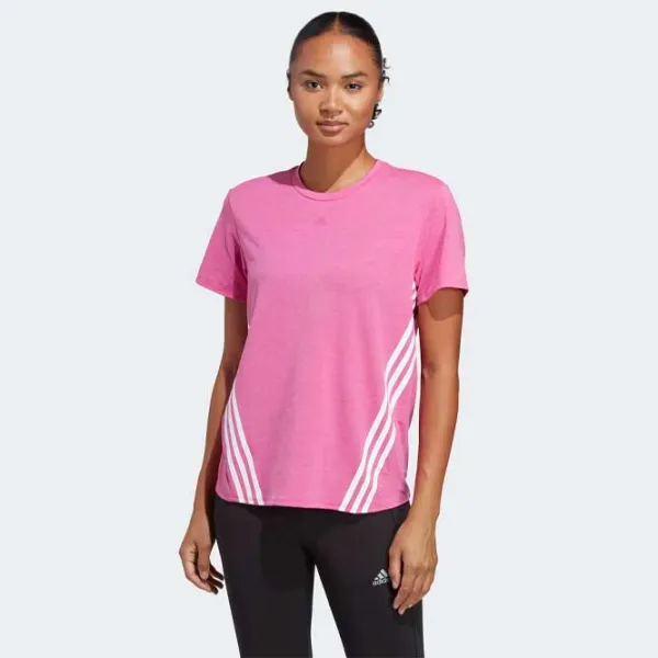 Tricou pentru femei Adidas Wtr Icns 3S T 5% elastan/ Pink photo 2