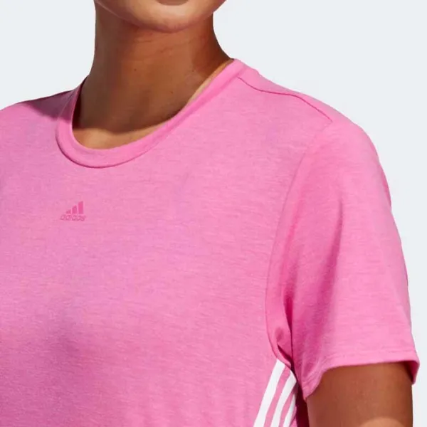 Tricou pentru femei Adidas Wtr Icns 3S T 5% elastan/ Pink photo 5