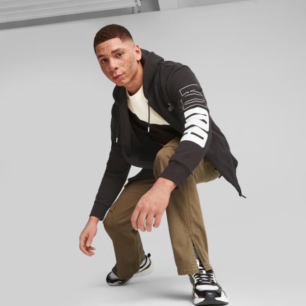 Толстовка для мужчин Puma Power Winterized Full-Zip Fl Прямой/ Черный photo 5