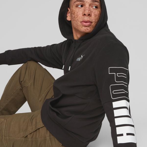 Толстовка для мужчин Puma Power Winterized Full-Zip Fl Прямой/ Черный photo 6