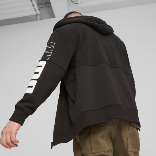 Толстовка для мужчин Puma Power Winterized Full-Zip Fl Прямой/ Черный photo 4