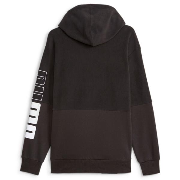 Hanorac pentru bărbați Puma Power Winterized Full-Zip Fl Drept/ Black photo 2