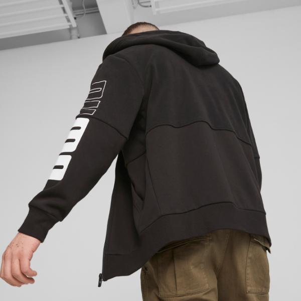 Hanorac pentru bărbați Puma Power Winterized Full-Zip Fl Drept/ Black photo 4