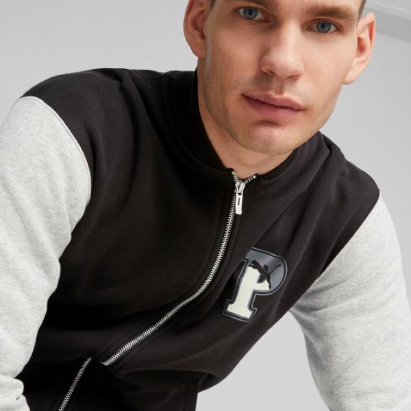 Толстовка для мужчин Puma Squad Track Jacket Fl Прямой/ Черный photo 6