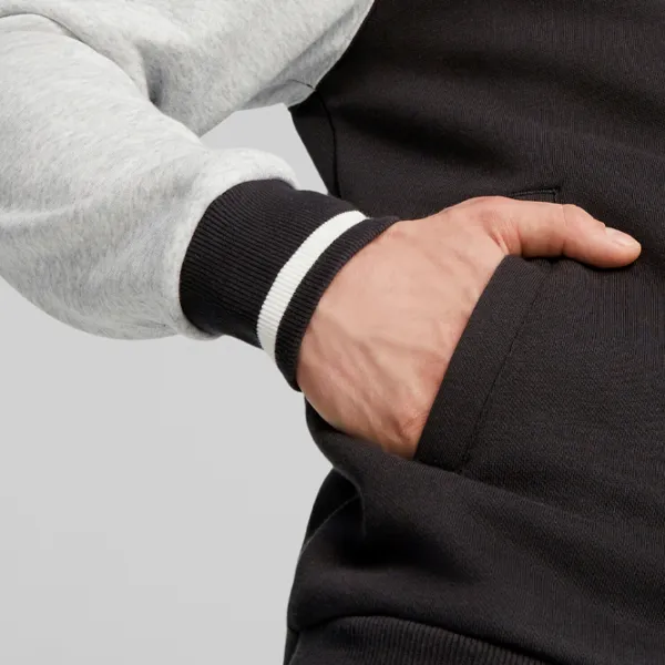 Толстовка для мужчин Puma Squad Track Jacket Fl Прямой/ Черный photo 7