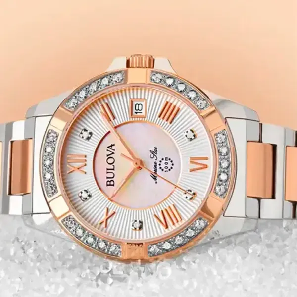 Ceas de mână pentru femei Bulova 98R234 Cuarț/ 32 mm photo 4 Ceas de mână pentru femei Bulova 98R234 Cuarț/ 32 mm photo 4