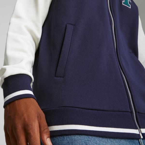 Hanorac pentru bărbați Puma Squad Track Jacket Fl Drept/ Navy photo 7